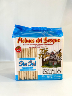 Tostadas de Arroz Sin Sal - Molinos del Bosque x 150gr