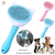 Escova Pet Rasqueadeira Pet Tira Pelos Pra Cachorro E Gatos - Pet Vit Shop