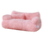 Sofá pet luxo de pelúcia Super macio, quente Cat Bed, destacável - comprar online