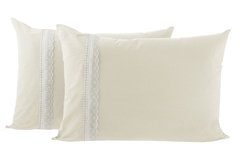 Kit de 2 fronhas travesseiro malha - cloan