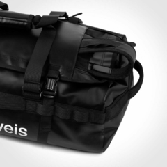 BOLSO MOCHILA WEIS DUFFLE 40 L / NEGRO - Weis Mayorista