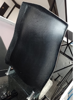 Butaca de fibra carbono