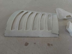 Piezas especiales de fibra de vidrio y carbono