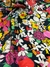 SILK CETIM LIGTH PRINT - (100% SEDA; Larg. 1.35) NIGHT FLOWER - comprar online