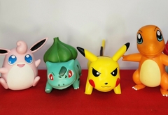 Figuras de Pokemon (Grandes) Pikachu, Charmander, Bulbasaur y Wigglytuff (PRECIO X FIGURA)