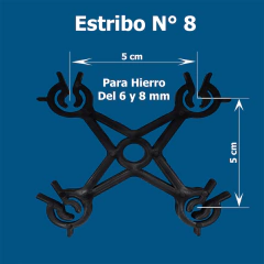 Estribos Plasticos Para Hormigon - comprar online