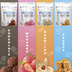 Whey Protein 3W ActiveNutrition 2kg - Vários Sabores - Morango (ACTIVE-MORANGO) - comprar online