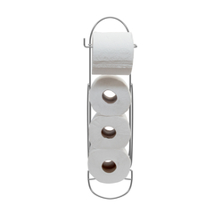 Suporte Papel Higiênico Luxo Cromado (0407)