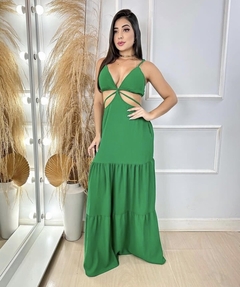 Vestido longo Yasmin - IG Modas | Roupas e Acessórios