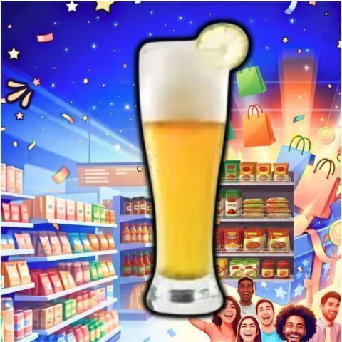 Vaso Turin 665 ml de Cerveza de Vidrio Cristar Código 39889