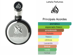 Perfume Arabe - Fakhar Black LATTAFA masculino 100 ml - GRIFE PERFUMARIA 
