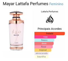 Perfume Mayar de Lattafa Eau de Parfum 100ml Árabe - GRIFE PERFUMARIA 