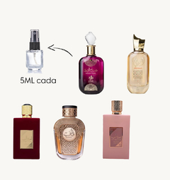 Kit de Decants com 5 Perfumes Árabes Eau de Parfum 5ML cada - comprar online