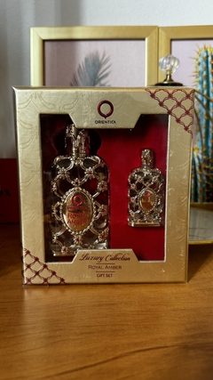 Kit Orientica Royal Amber Luxury Collection Eau De Parfum 30ml + 7.5ml - na internet