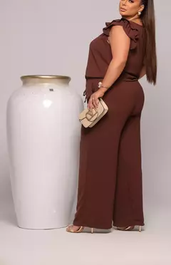 Conjunto Calça Pantalona e Blusa Plus Size - loja online