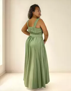 Vestido Midi com Botões - Secret Garden Oficial