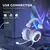 FIFINE-RGB Gaming Headset com som surround 7.1 e microfone