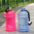 Garrafa de água Drop-Proof de grande capacidade, Gym Dumbbell Cup, balde portá - AquaOasis