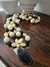 Colar de Mesa Decorativo em ''Perolas e Pedras''.