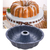 Forma Assadeira de metal antiaderente mini vulcão para bolos Bundt não gruda F na internet