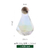 Âmbar/cinza esfumaçado/sete núcleos/hexágono transparente pote de vidro casa - loja online