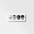 Sticker Conejo faces