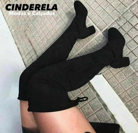 BOTA FEMENINA CANO LONGO OVER - comprar online
