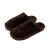 Pantufa Masculina Lisa Marrom 40/41