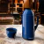 Garrafa térmica Unitermi Roma de vidro 0.5L - Azul - comprar online