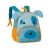 Mochila Infantil Com Alças - Cachorro Azul