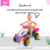 Carrinho De Passeio Infantil Quadriciclo Haste Pedal - Menina - comprar online