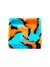 Cinzeiro de silicone Squadafum quadrado Tie-Dye na internet