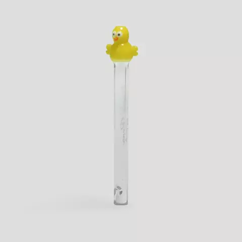 Piteira de Vidro Duck 6mm - Hippie Bong