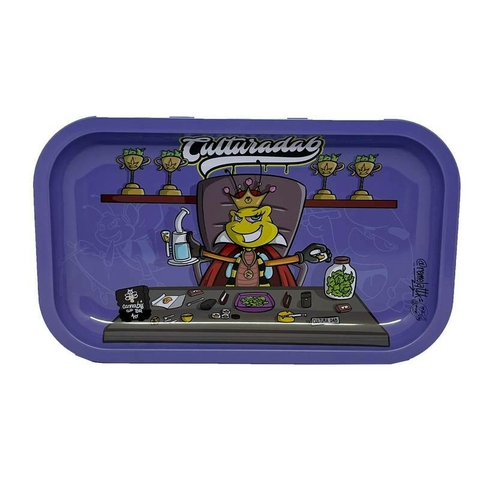 Bandeja de Metal - The Queen (27 cm x 16 cm) - Cultura Dab