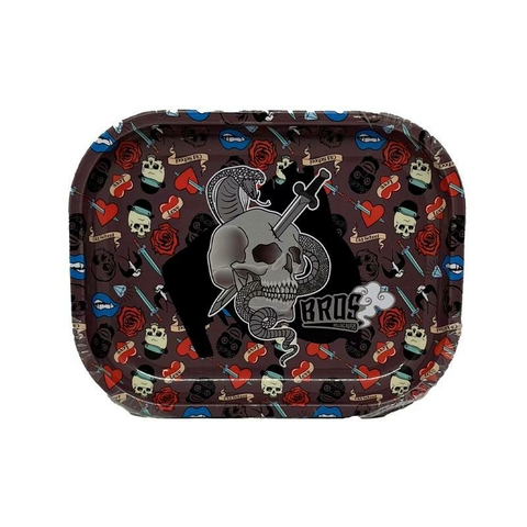 Bandeja de metal - Bros - Caveira