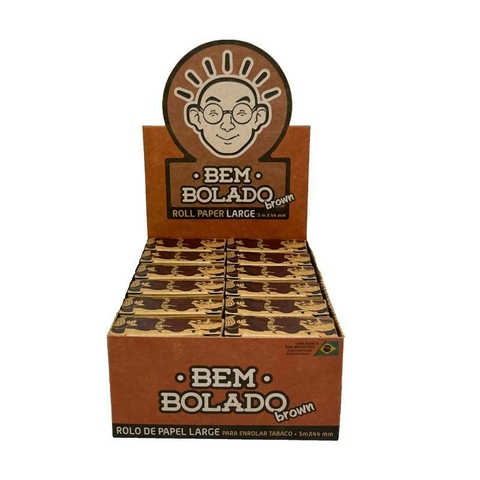 Seda Bem Bolado Rolo 5 Metros Brown