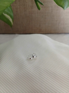 Argollita lisa bombé PLATA 925