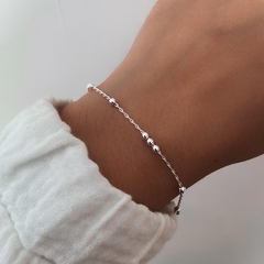 Pulsera con bolitas PLATA 925