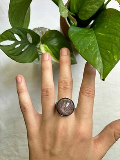Anillo cristal redondo - comprar online