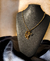 Conjunto Brinco + Colar Borboletas em Ouro 18K na internet