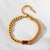 Pulseira elo com cristal Sophia em Ouro 18K na internet