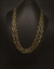 Colar duplo elos ovais em Ouro 18k Khloe