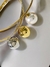 Choker corrente cobra com pingente de bola em Ouro 18k na internet