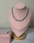 Conjunto zircônias Luxo