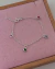 Pulseira infantil bolinhas coloridas - comprar online