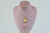 Colar gota dourado