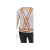 COLETE TIPO X LARANJA - KOSH - comprar online