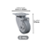 RODIZIO GIRATÓRIO GLAP 210 BP 40KG - SCHIOPPA - comprar online
