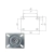 GARFO INOX DE RODIZIO GIRATORIO 4 POLEGADAS GGL 412 - SCHIOPPA - comprar online