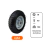 RODA PNEUMÁTICA CARGO 4L - 2.50-4 - ROLAMENTO DE ESFERA 3/4 POLEGADAS - AJAX - comprar online